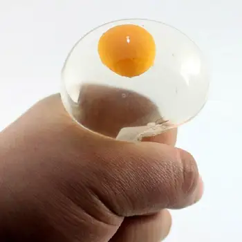

Fun Splat Egg Venting Ball Squeeze Stress Reliever Venting Ball Toy Hand Grips Muscle Power Training