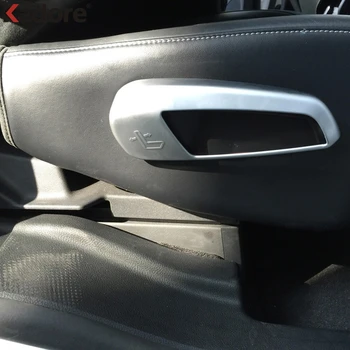 

For Ford Edge 2015 2016 2017 ABS Matte Car Seat Adjustment Button Switch Cover Sticker Trim Interior Accessories Car Styling