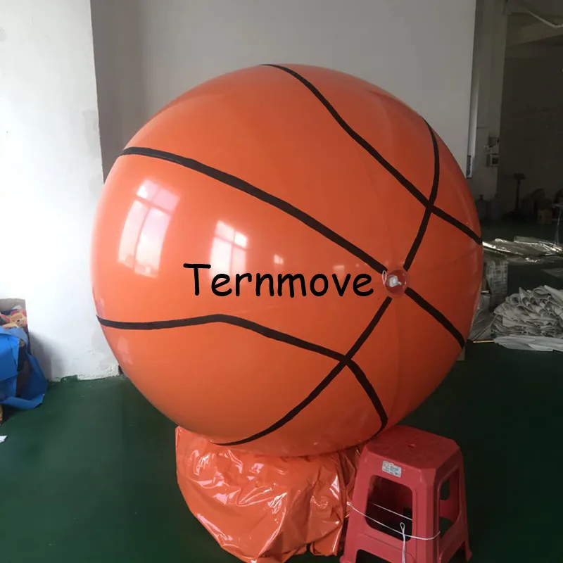 inflatable basketball helium balloon football soccer sports Rugby