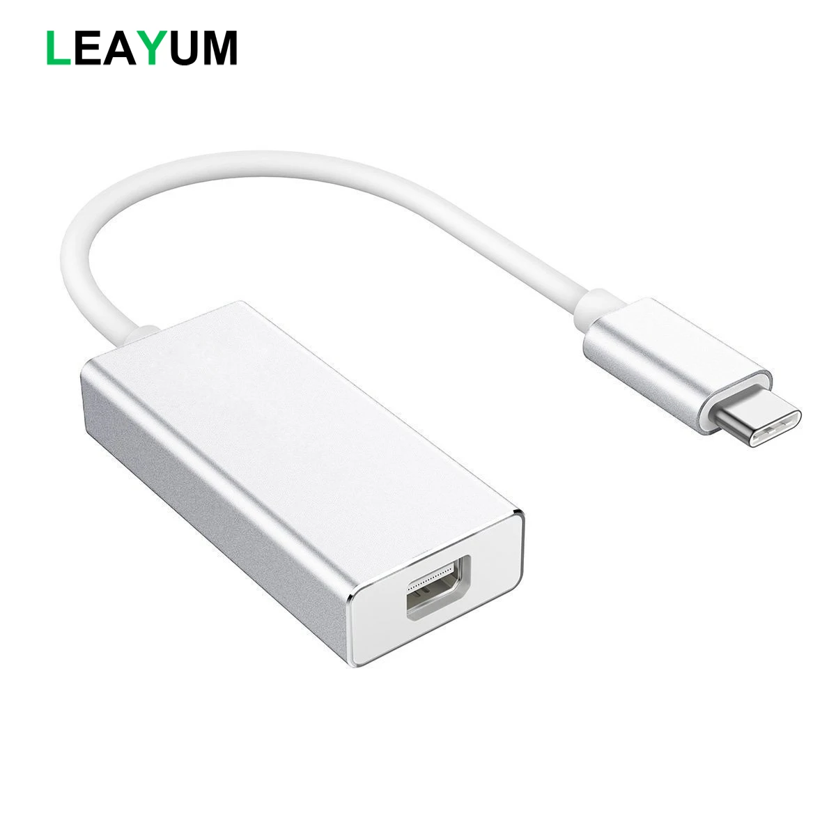

USB C 3.1 Type C To Mini DisplayPort DP Adapter 4K Male To Female HDTV Converter Cable For Macbook ChromeBook Pixel Projector