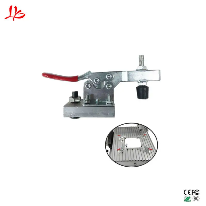 

4PCS/LOT Work Table Metal Toggle Clamp Engraver Fastening Platen Router Fixture