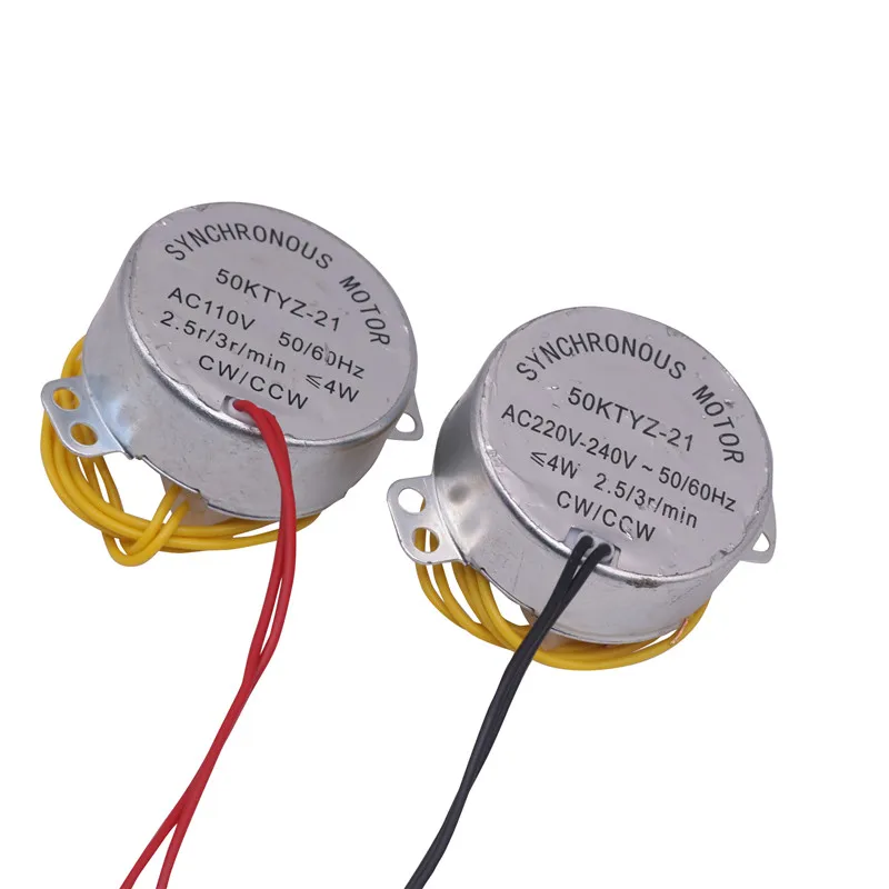 Инкубатор с синхронным мотором 10 шт. AC220V или AC110V 2 5/3r/мин CW/CCW 50KTYZ 21 автоматический