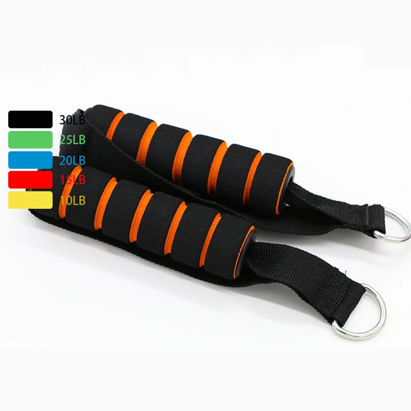 11pcs gum Pull Rope Fitness Exercise Resistance Bands Crossfit Latex Tubes Pedal Workout Elastic Training Yoga Gym Expander A