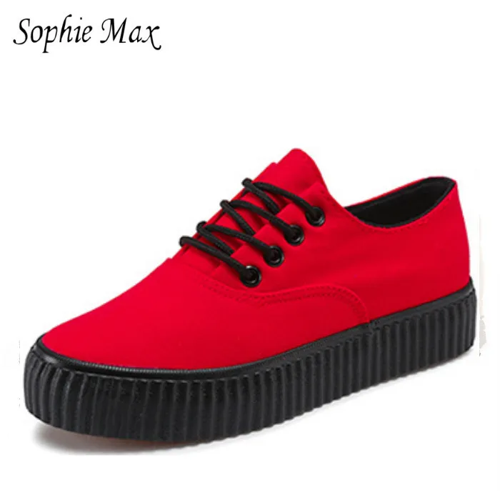 

sophie max new walking shoes student women's shoes ladies shoes low canvas shoes 870006