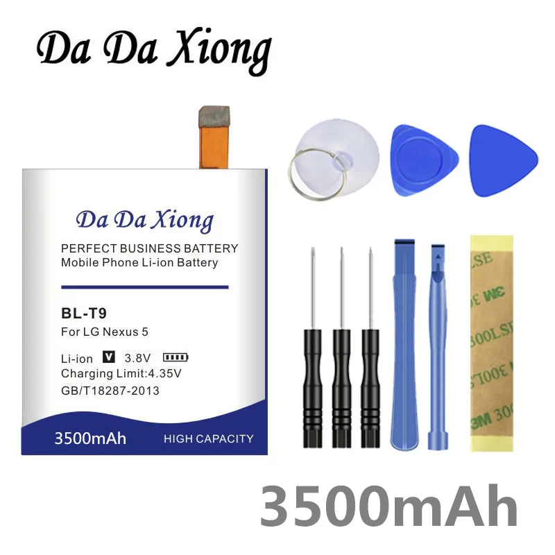 Billige Original Da Da Xiong 3500mAh BL T9 BL T9 Batterie für LG Google Nexus 5 E980 Nexus G D820 D821