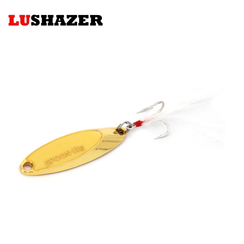 LUSHAZER искусственная приманка для рыбной ловли в виде ложки 10 г 15