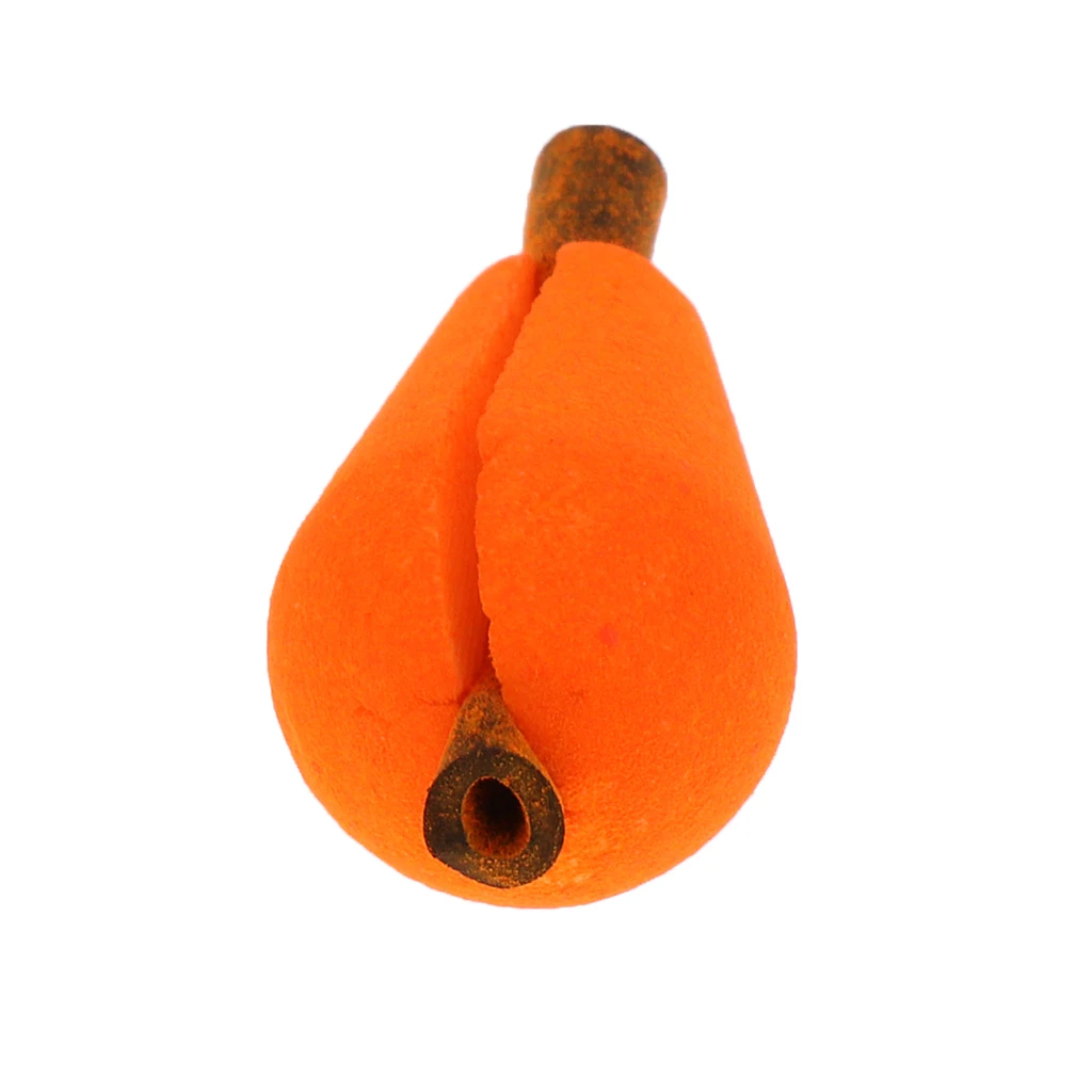 12Pcs Foam Float Fly Fishing Strike Indicator Fishing Float Floating Beans Accessory Red / Yellow