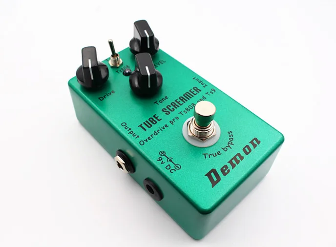 Две модели трубчатого визора TS9 и TS808 гитарные эффекты Peddal Overdrive/Distortion пробки Визер 2 в 1 ручной работы обновлен