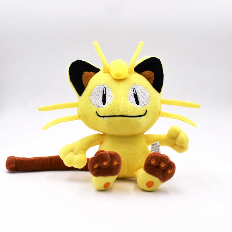 

2018 New Series Stuffed Animal Plush Doll 18cm 7" Meowth the Cat~Collection Soft Peluche Free Shipping