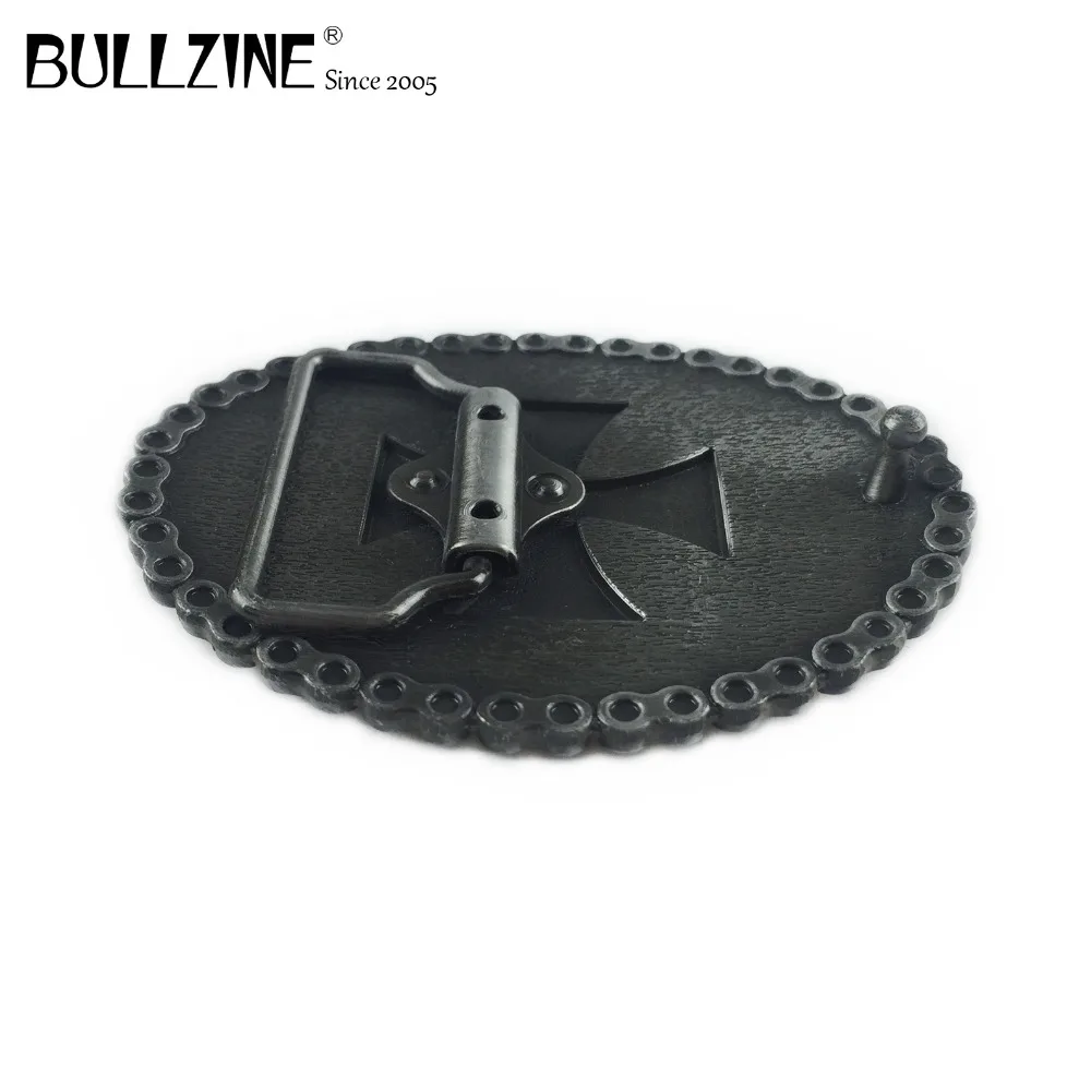 Байкерская цепочка Bullzine в западном стиле пряжка с петлей и соединительной
