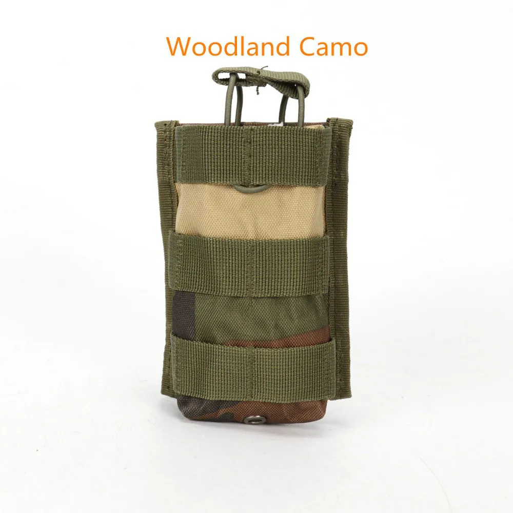 Molle тактический одиночный подсумок для оружия мешок с открытым верхом сумка для AK47 M4 M16 5,56. 223 подсумок для Принадлежности для охоты