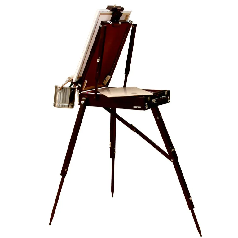 Классическая деревянная картина easel эскиз удобный портативный черный/темно