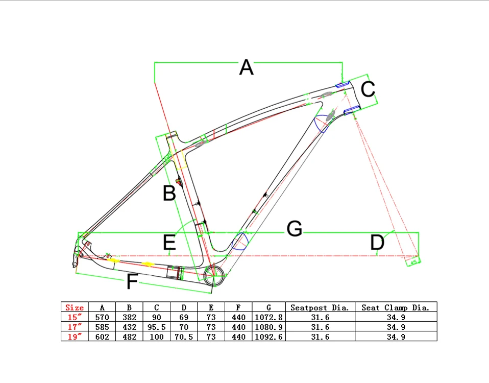 Размер рамы велосипеда l. Размеры рамы велосипеда МТБ. 17.5 Дюймов ростовка велосипеда. Габариты велосипеда с 19 рамой. Велосипедная рама DH чертеж Haro.