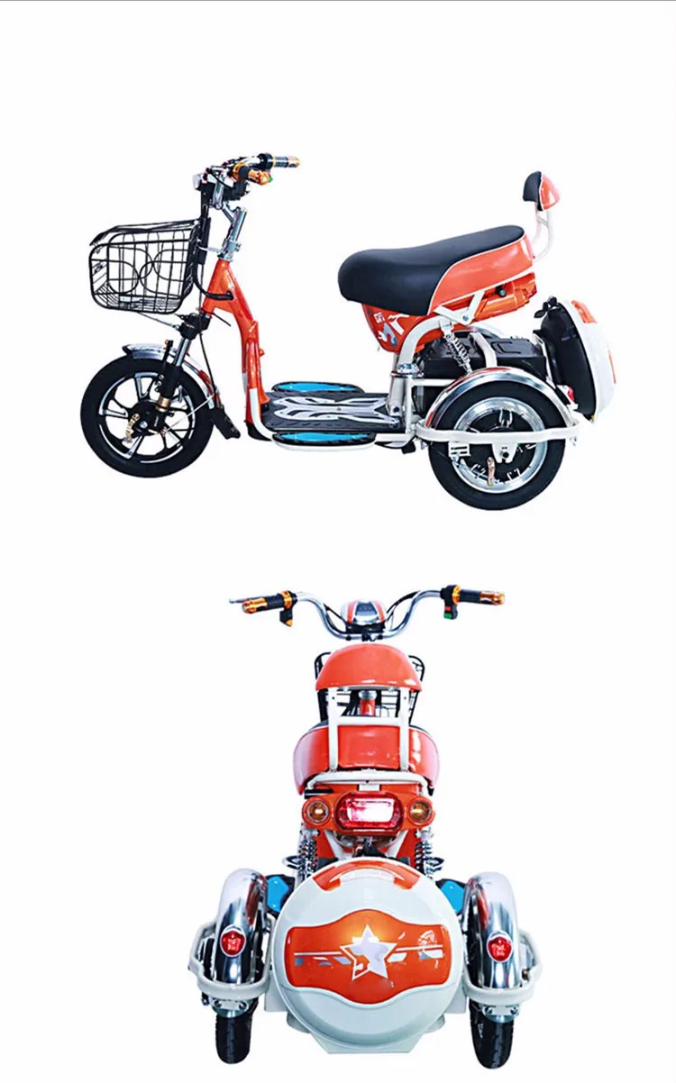 Sale Special design lithium battery 48v 500w three wheel electric scooter 0