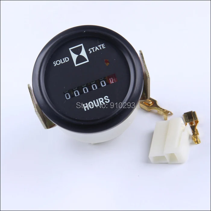 

DC 24V 3035766 time meter meter box parts hour speedometer