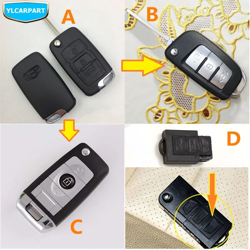 

For Geely Emgrand 8,EC8,E8,Car remote key shell