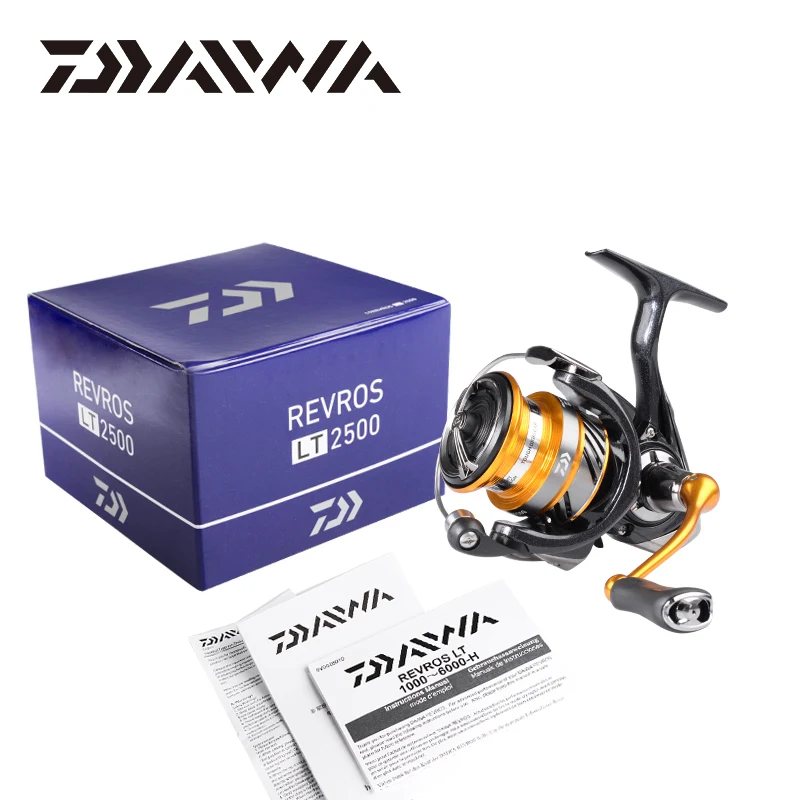 DAIWA REVROS LT Спиннинг Рыболовная катушка 1000/2000/2500/3000/4000/5000/6000 шестерни Ratio5.1: 1/5. 2:1/5,3: 1 4+ 1BB 5~ 12 кг