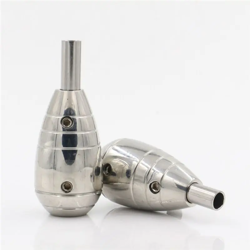 1PC 28mm Stainless Steel 304L Tattoo Grip with Back Stem For Tattoo