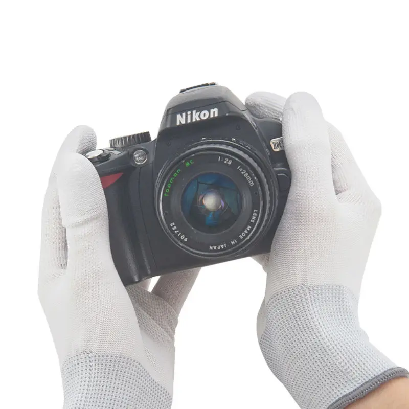 VSGO – gants de photographe antistatiques, 1 paire de gants de nettoyage  professionnels pour appareils Photo reflex numériques Nikon Canon Sony et  objectif Photo - AliExpress