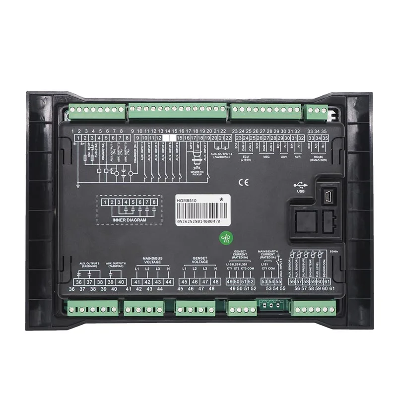 Оригинальный контроллер параллельного привода SmartGen HGM9510 для ручной генераторной