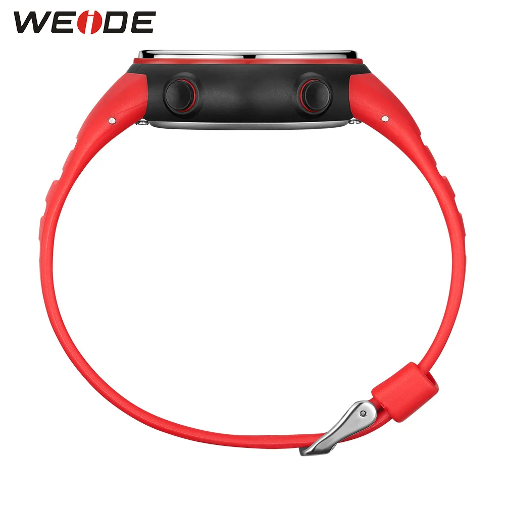 WEIDE спортивные Смарт часы ЖК цифровой шагомер Bluetooth монитор тепловой скорости 50