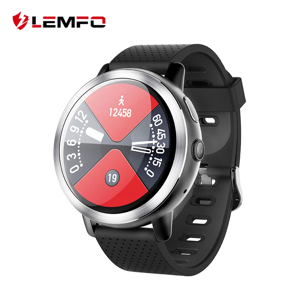 

LEMFO LEM8 4G Smart Watch Android 7.1.1 2GB + 16GB GPS Bluetooth 2MP Camera 1.39 Inch AMOLED Screen 580Mah Battery Smartwatch