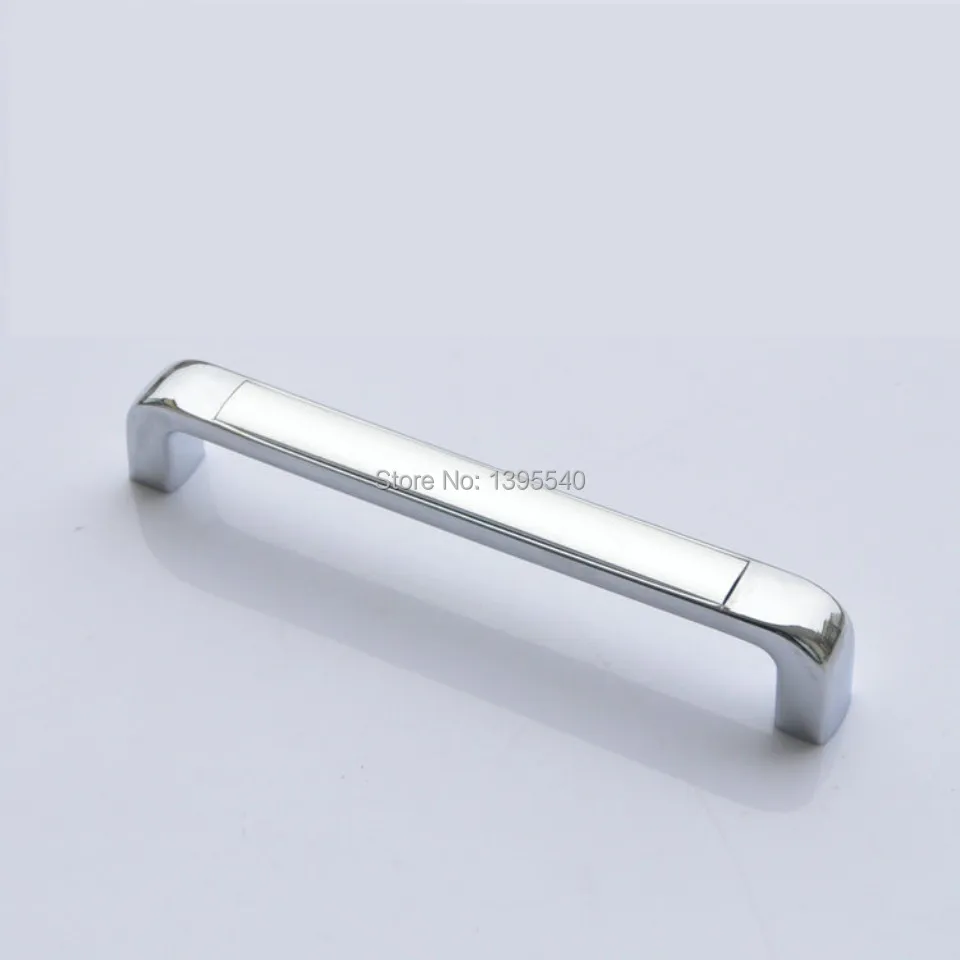 New 128mm Modern Drawer Handle Sample Cupboard Handles Chroming