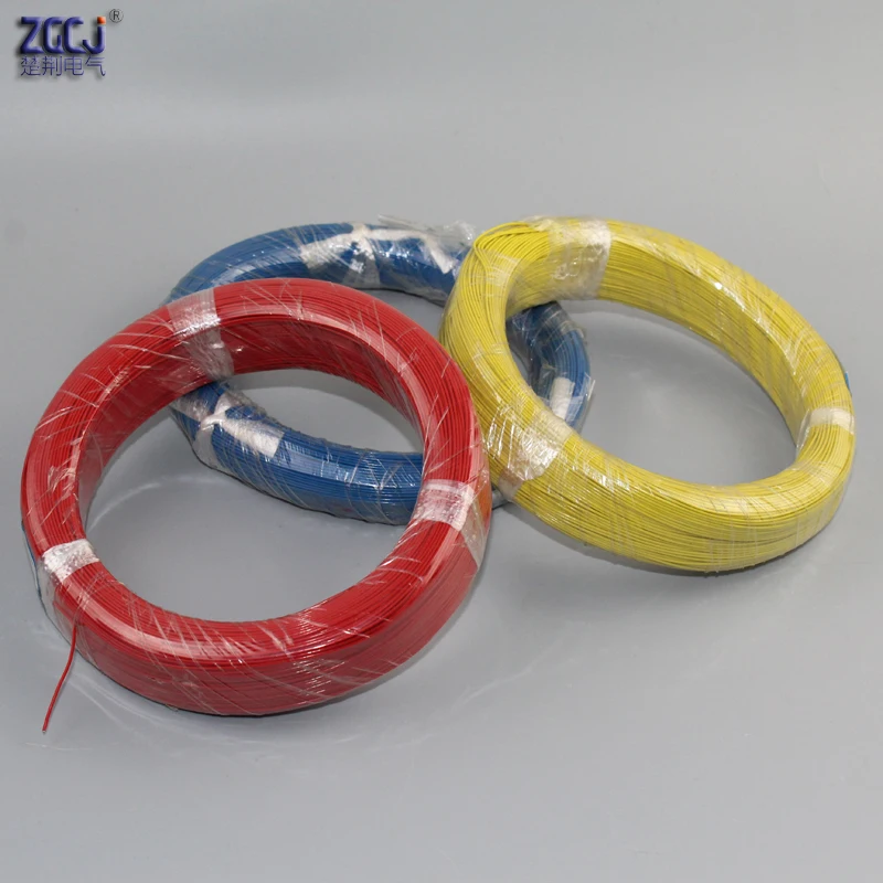 

0-150 degree High temperature cable 200m per roll 0.12 mm2 Diameter high temp wire