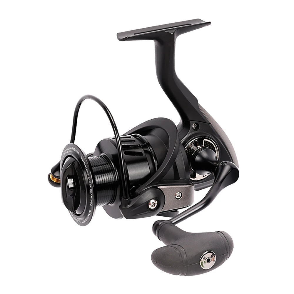 

Spinning Fishing Reel 8+1 BB 5.2:1 Spinning Reel with Inclined Spool Lightweight Seawater Freshwater Carp Fishing Reels