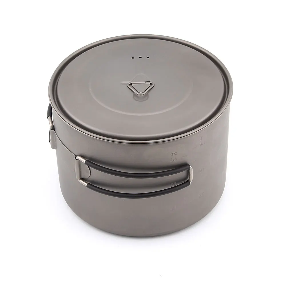 

TOAKS POT-1600 Titanium Pot Outdoor Camping pot with Lid