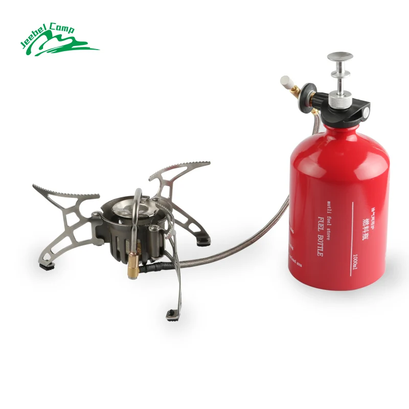 Jeebel Non preheating Gasoline Gas Stove Set 1000ml Big capacity Bottle