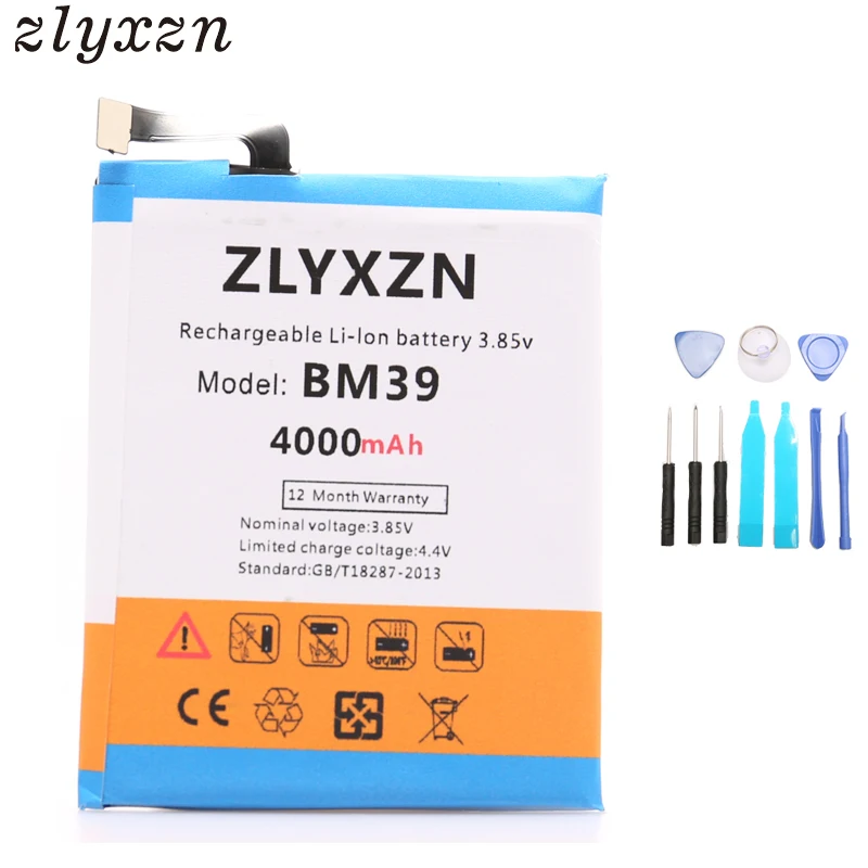 

BM39 Battery 4000mAh for Xiaomi MIUI M6 Mi 6 Mi6 Batteries +tools