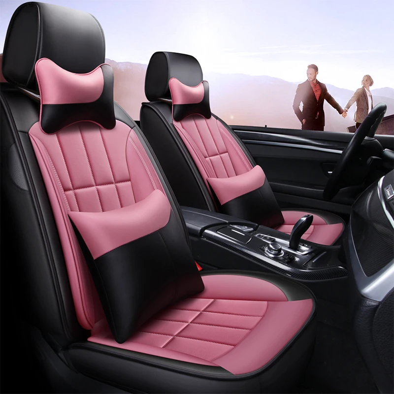 Black /& Pink Car Mats For Bmw E30 E34 E36 E39 E46 E60 E87 E90 X1 X3