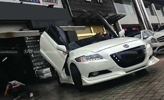 FRP аксессуары для HONDA CRZ 10 2-12 8 CR-Z ZF1 SBLK стиль Стекловолоконная фара обшивка тела