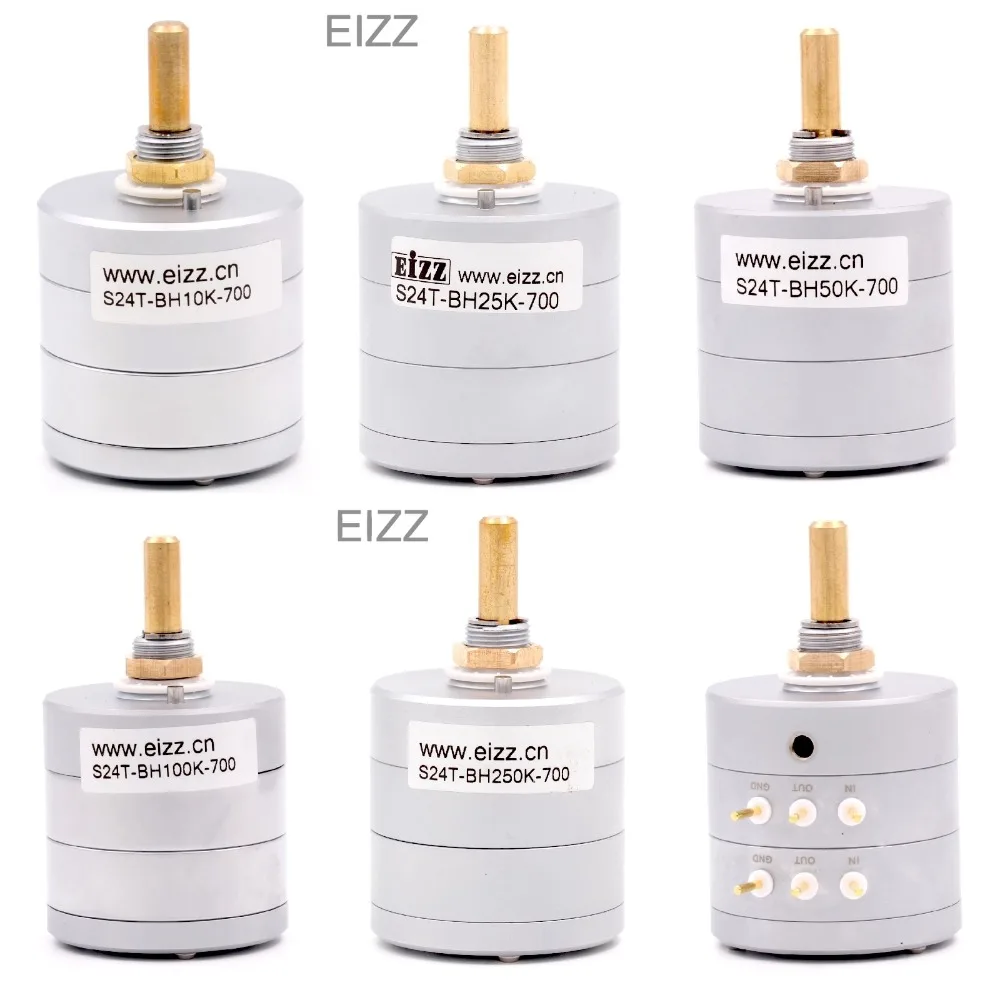 

EIZZ 24 Setps 10K 50K 100K 250K HiFi Partial Pressure Stepper high-end Potentiometer