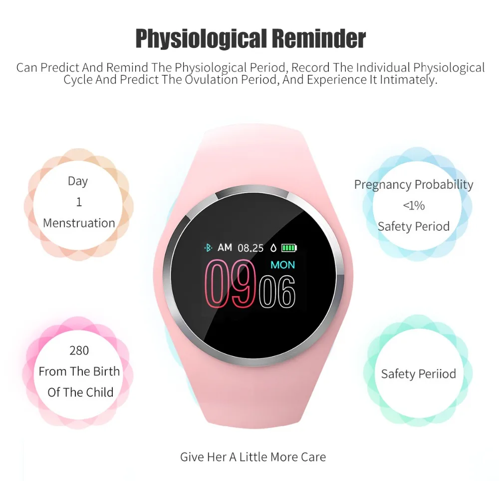 696 Q1 smart Fitness bracelet woman IP67 waterproof Support Blood pressure Monitoring Passometer Heart Rate tracker Smart watch