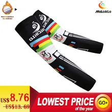 Malciklo Зимние флисовые тепловые спортивные рукавицы для езды на велосипеде, рукавицы для езды на велосипеде, теплые рукавицы для мужчин/женщин