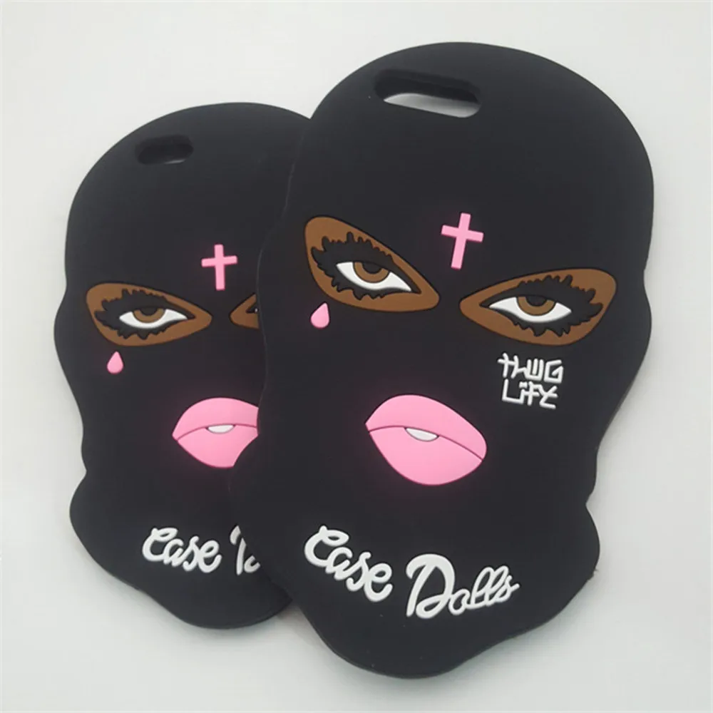 Маска Goon Thug Life Phone Coque чехол для iPhone X 6s 6 7 8 plus Teared Girl Jesus христианский крест