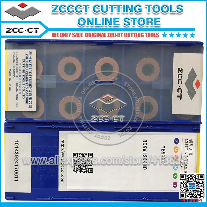 

ZCCCT cutting tool cnc milling inserts lathe tools cutter plate 1 pack