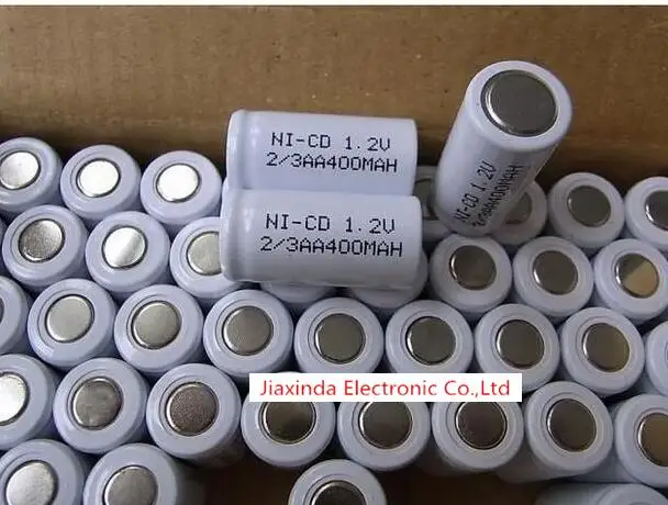 

NEW battery NI-Cd 2/3AA 400mAh 1.2V 2/3AA400mAh 1.2V NiCd 2/3AA400mAh1.2V Razor rechargeable battery Free shipping