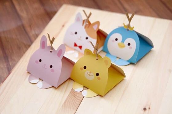 20pcs-Cute-Animal-Modeling-Bear-Cat-Ribbit-Penguin-Candy-Cookies-Chocolatebox-for-Baby-Shower-Children-Birthday-2