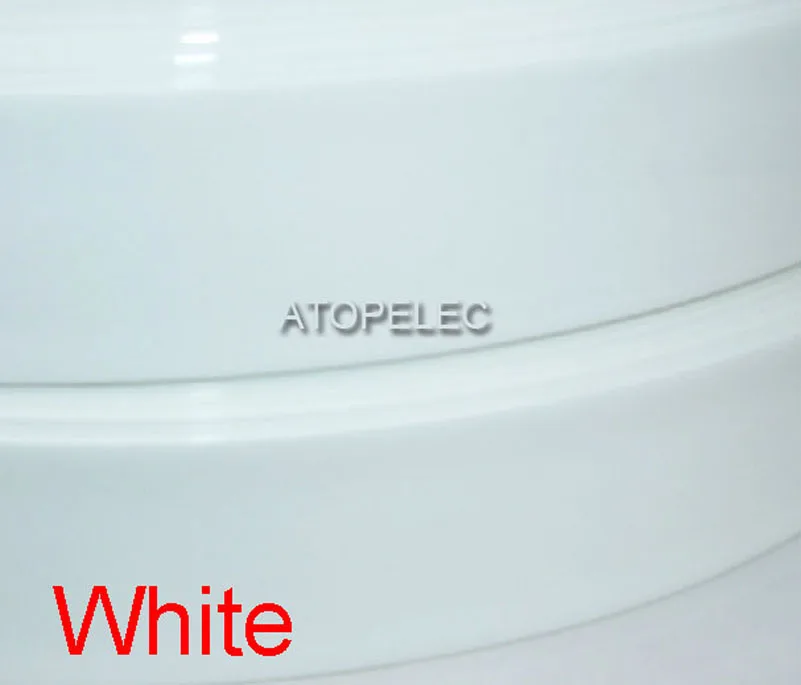 Ширина 66 мм/диаметр 42 мм ПВХ 2:1 термоусадочная трубка AA 18650 Батарейная упаковка черный/красный/желтый/зеленый/синий/серый/белый/прозрачный - Цвет: Белый