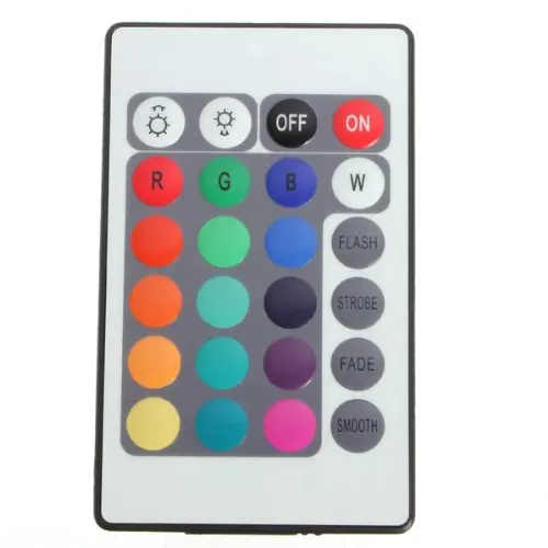 

AAAE Top 1.83 Buttons Mini IR Remote Controller for RGB LED Strip