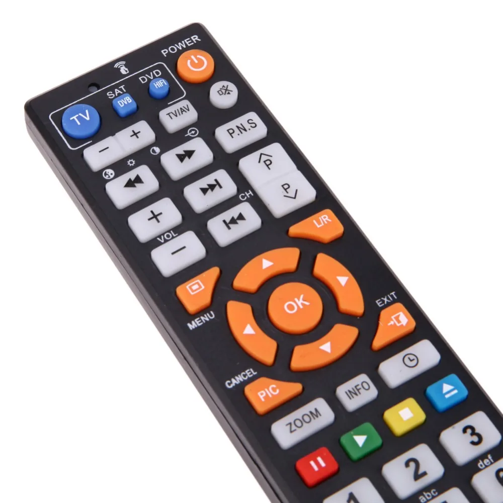 Universal Smart Remote Control Replacement Learning Copy Code Remote Control Unit For TV/VCR/SAT/CBL/STR-T/DVD/VCD/CD/HI-FI