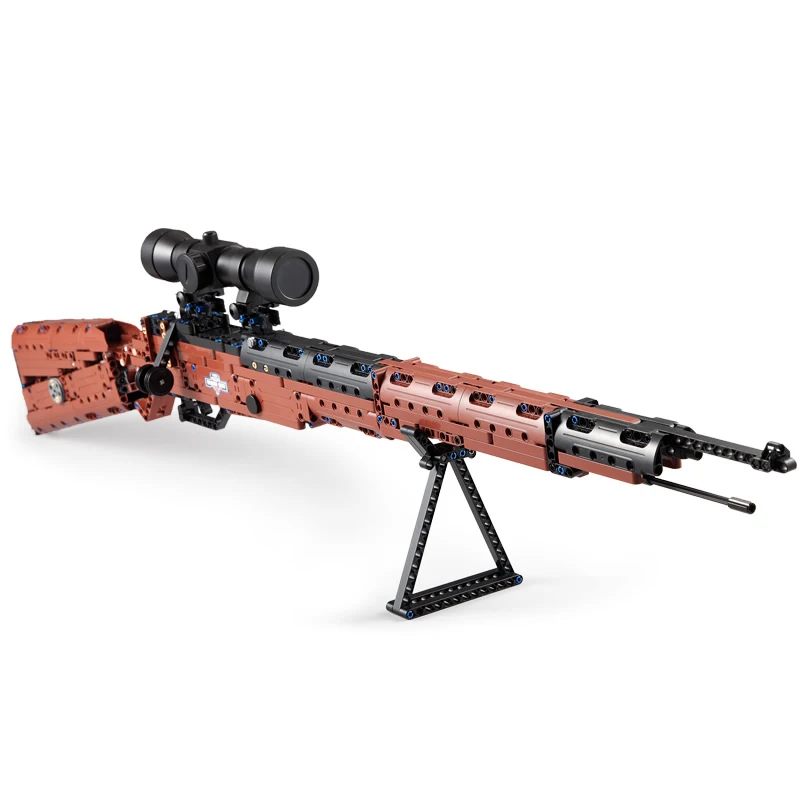 AWP Revolver Pistol GUN SWAT Technic Military Army Model Building Blocks Brick Weapon compatible Toys For Boys WW2