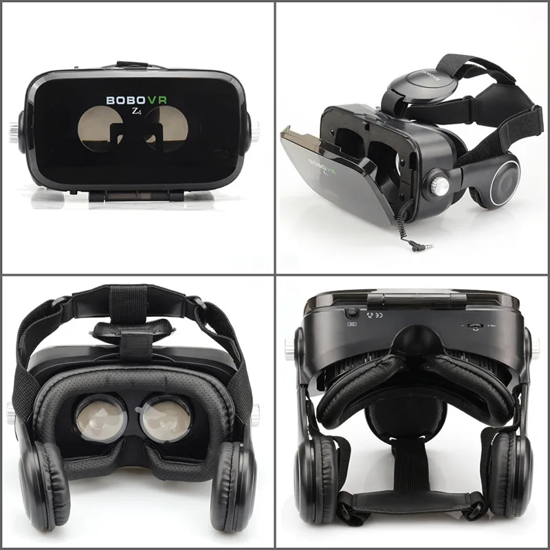 UZQi Оригинал Bobo VR очки 3D Cardboards шлем виртуальной реальности стерео коробка