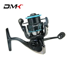 DMK BLUE MOON 1000 1500 Размер 5,2: 1 10BB спиннинговая Рыболовная катушка с ЧПУ Алюминиевая Катушка спиннинговая катушка Moulinet Peche Carretel De Pesca