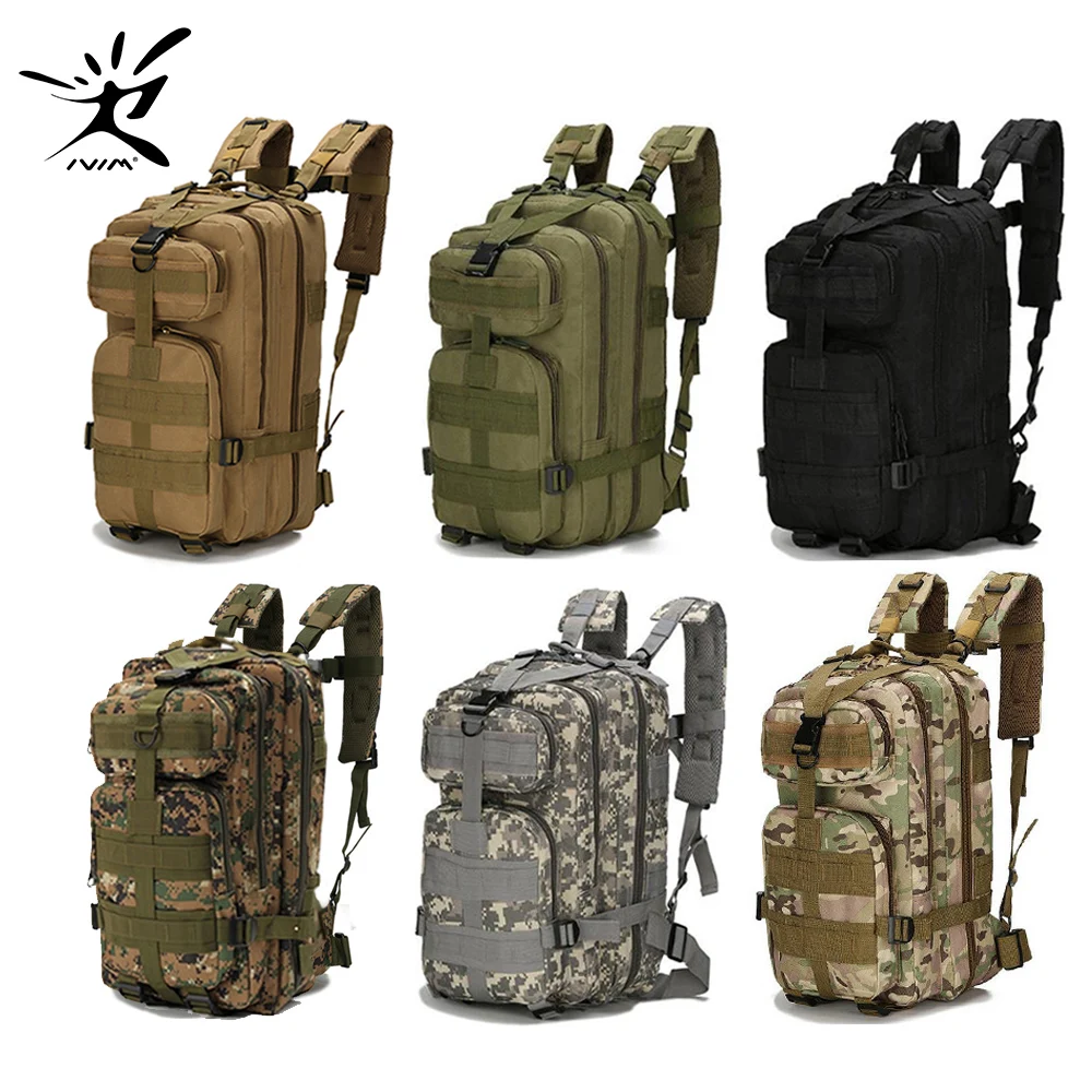 Militar à Prova Água do Exército Esportes ao ar Náilon Tático Mochila Dwaterproof Livre Acampamento Caminhadas Pesca Caça 28l Bolsa 1000d