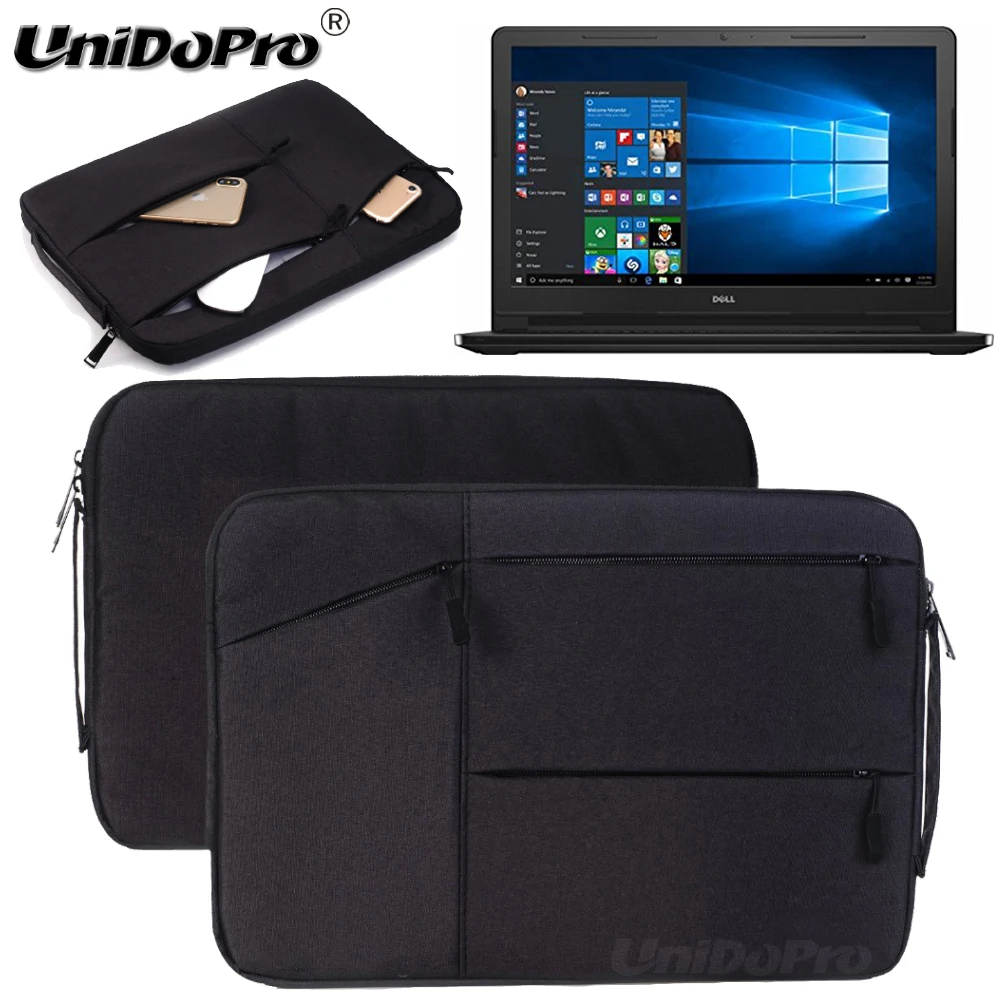 Unidopro Notebook Sleeve Briefcase for Dell Inspiron 15.6 Inch Full HD Touchscreen Laptop i5