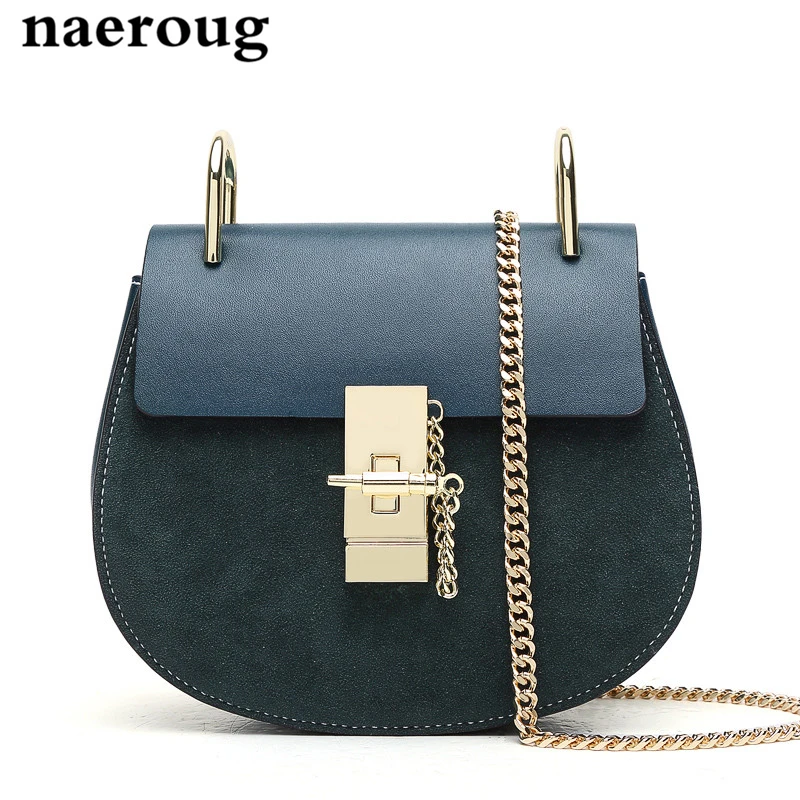 

2017 Luxury Fashion Brands Women Saddle Messenger Bags Famous Designer Chain Shouldr Bags Crossbody Bags for Women Bolsos Bolsas